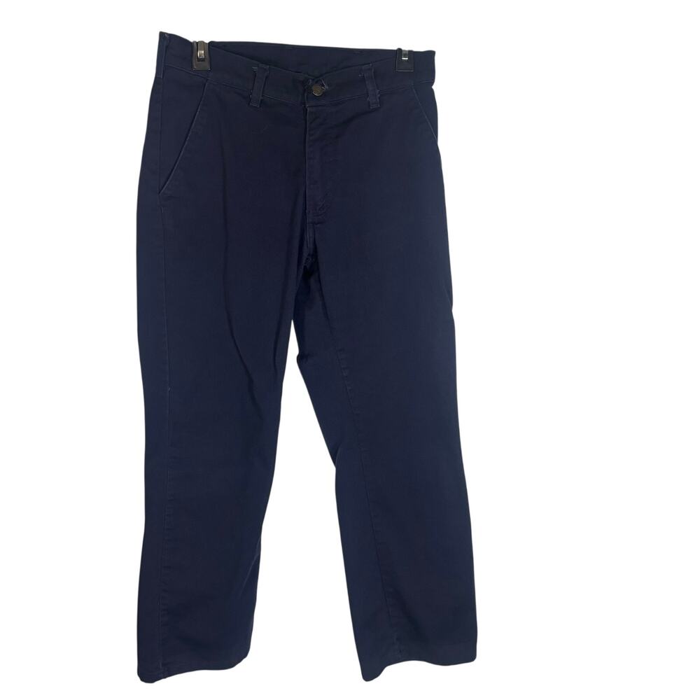 Tyndale Women’s Size 8 Navy FR Flame Resistant Work Pants CAT 2